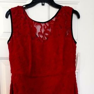 Madam X Womens Dress BEAUTIFUL RED Size 12
